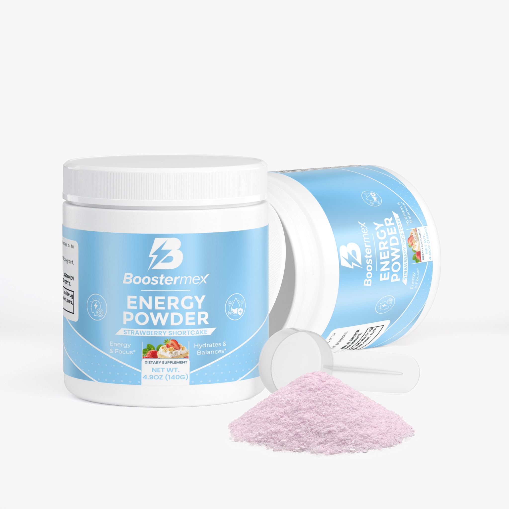 Energy Powder (Strawberry Shortcake)