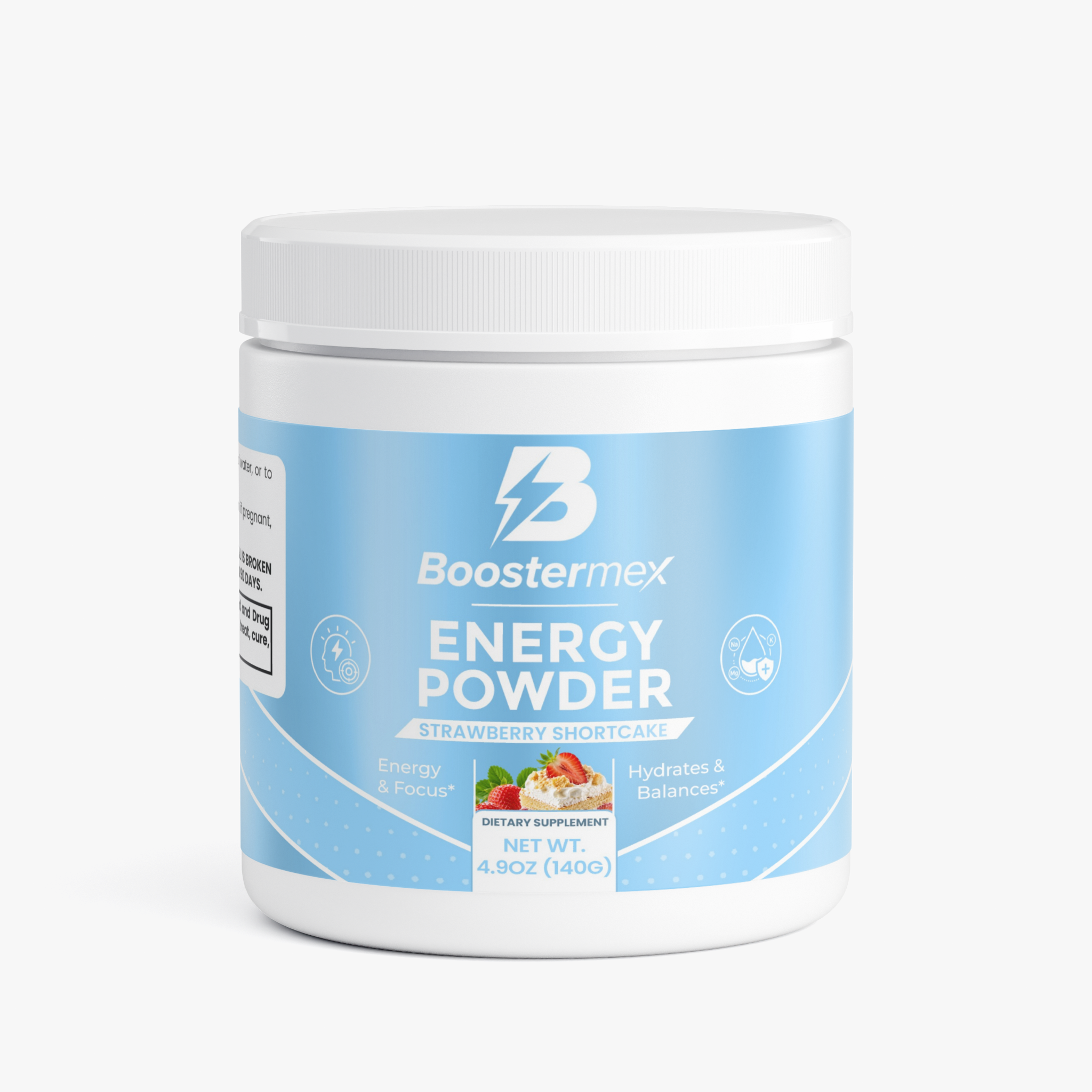 Energy Powder (Strawberry Shortcake)