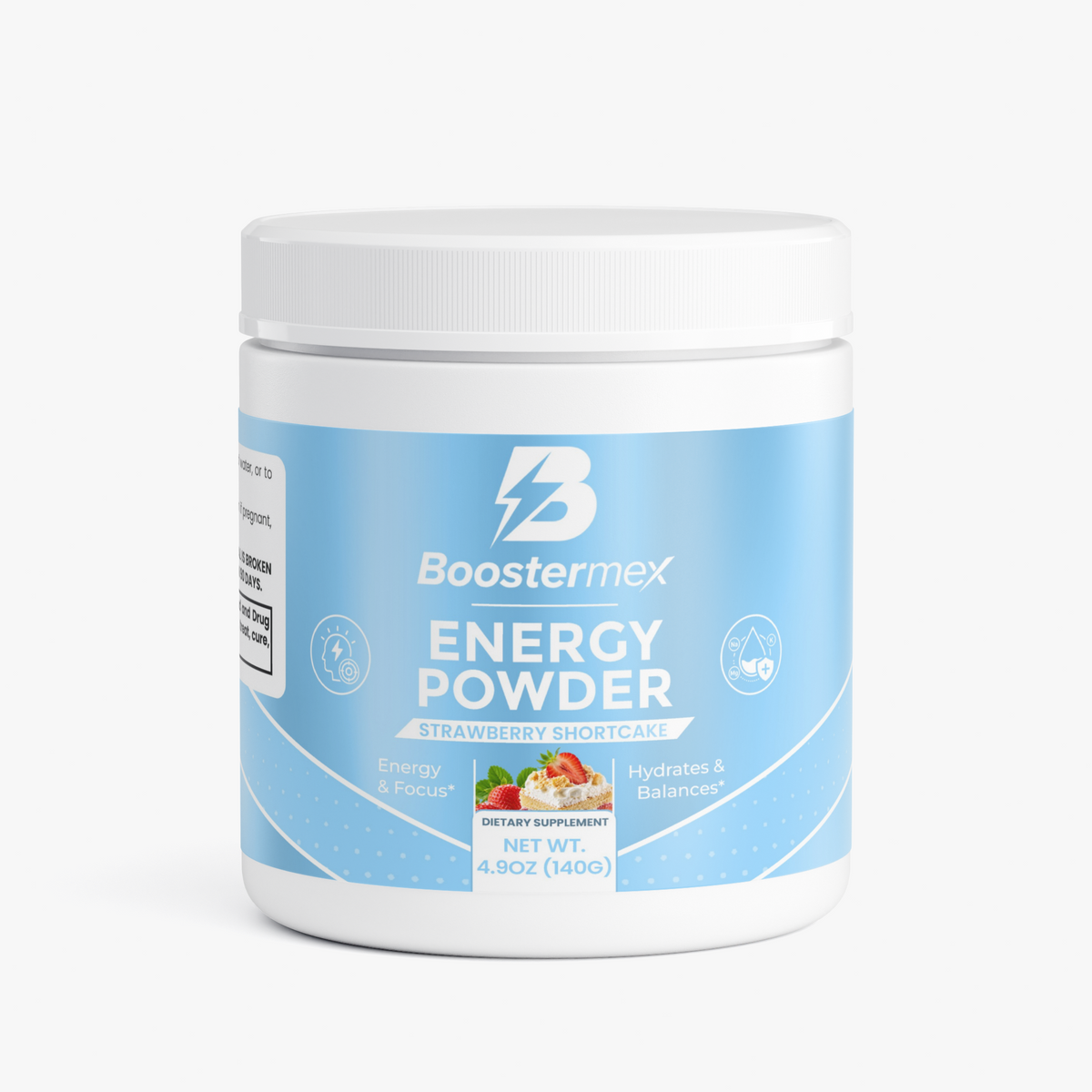 Energy Powder (Strawberry Shortcake)
