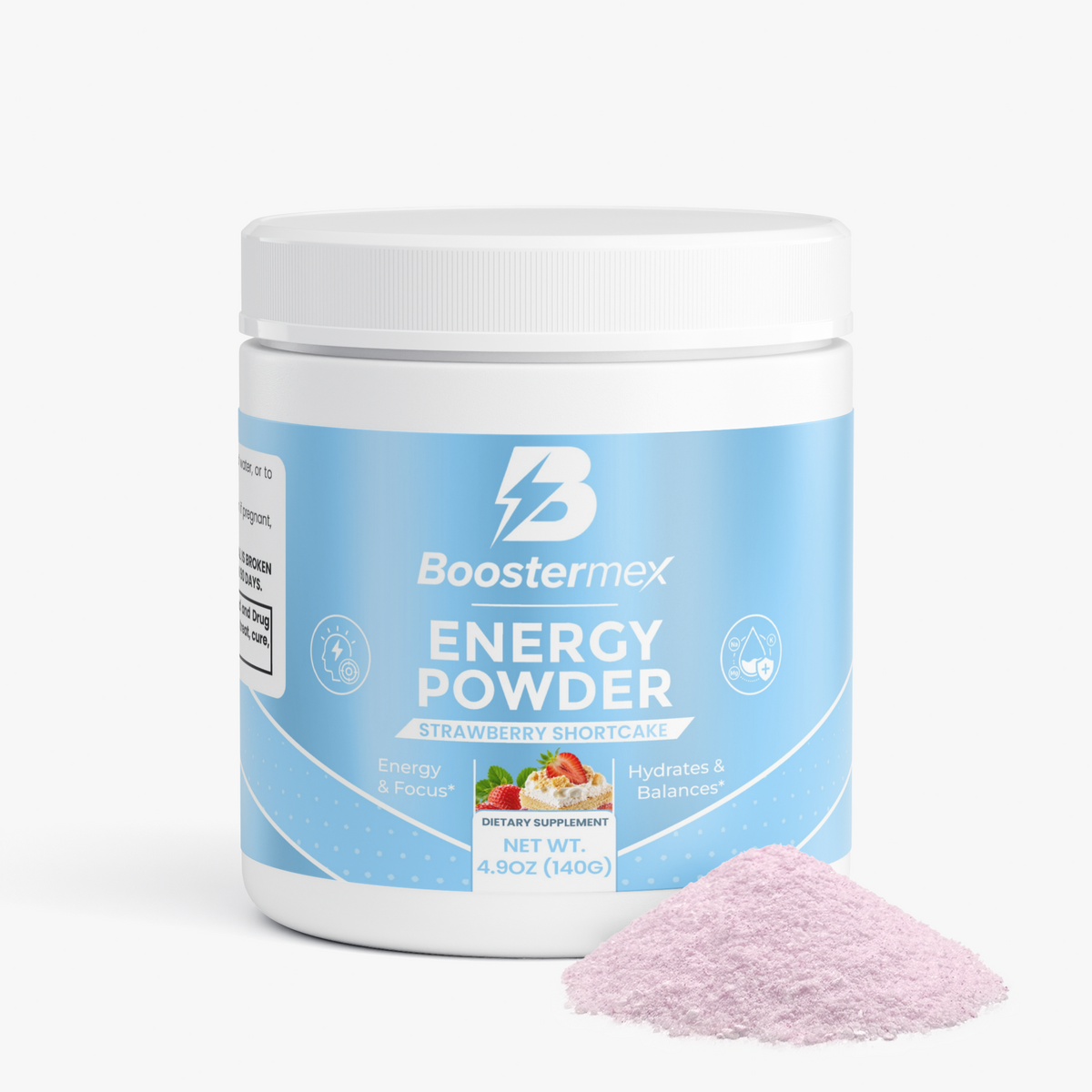 Energy Powder (Strawberry Shortcake)